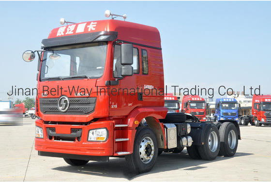 Kompetitif digunakan Shacman 6 * 4 375HP F3000 Shacman Truk Kepala dengan kapasitas beban 21-30t