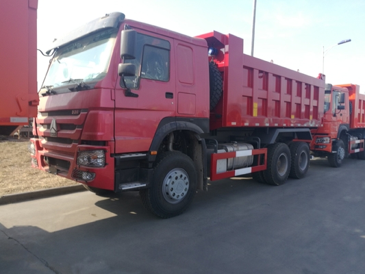 6×4 Penggerak Roda Sinotruk HOWO Shancman FAW Truk Dump Tipper dengan Kapasitas Beban Tinggi