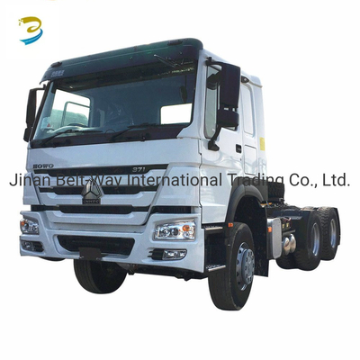 Sinotruk HOWO Truk Tarik Bekas 6X4 371-450HP Traktor Traktor dengan Sertifikasi Ban ISO