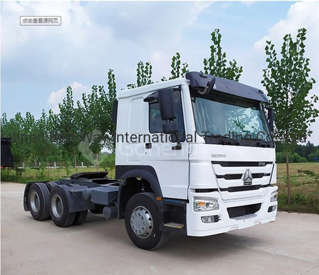 Sinotruk HOWO Truk Tarik Bekas 6X4 371-450HP Traktor Traktor dengan Sertifikasi Ban ISO
