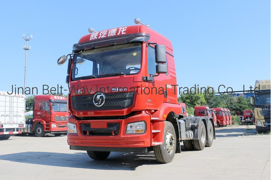Kompetitif digunakan Shacman 6 * 4 375HP F3000 Shacman Truk Kepala dengan kapasitas beban 21-30t