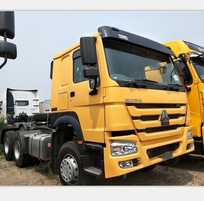 Sinotruk HOWO bekas berat tugas Traktor truk trailer kepala 6 * 4 2018 371-375HP ISO disetujui