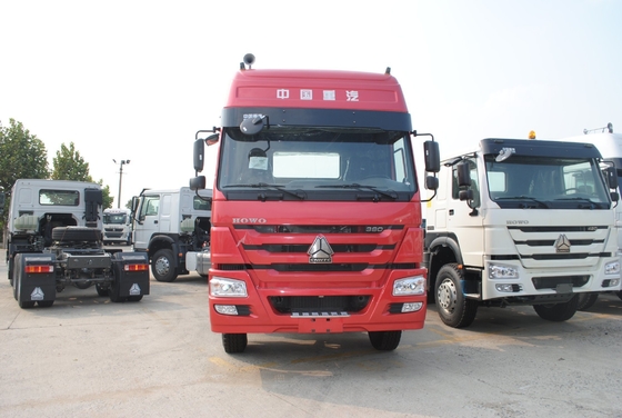 Aman Pembayaran Sinotruk HOWO 6X4 Traktor Truk 371HP/420HP Heavy Duty Truk Cina