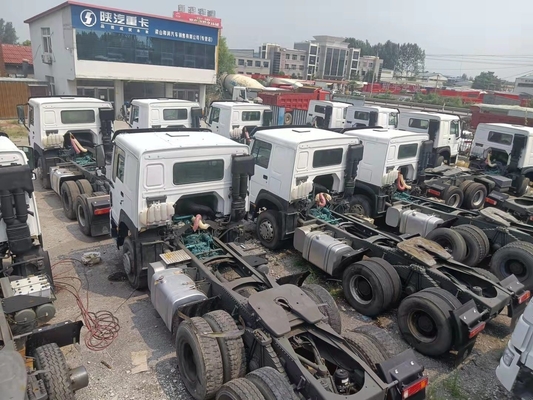 Roda Penggerak 6×4 Bekas 10 Roda Shacman Sinotruk HOWO 336-380HP Tipper Tump Truck