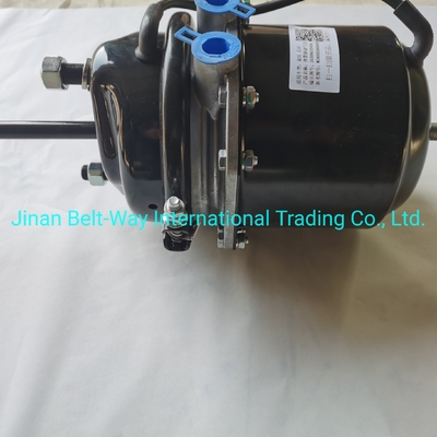 Sinotruk HOWO Truck Parts Brake Chamber Wg9000360600 dalam warna Hitam untuk Truk Standar