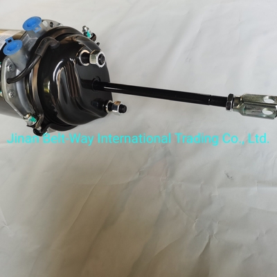 Sinotruk HOWO Truck Parts Brake Chamber Wg9000360600 dalam warna Hitam untuk Truk Standar