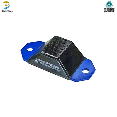 Sinotruk HOWO T5g Bagian Chassis Spring Stop Rubber Block WG9416520030 Produksi