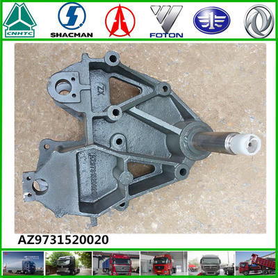 Sinotruk HOWO Truck Parts Left Front Leaf Spring Bracket AZ9731520020 dengan Original/OEM