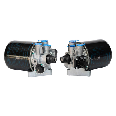 Bagian-bagian sistem rem transmisi Wg9100368471 Air dryer assembly untuk truk HOWO bekas