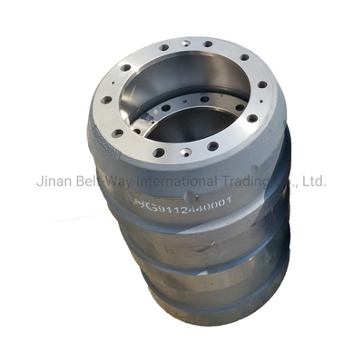 Sinotruk HOWO Truck Spare Parts Front Brake Drum Wg9112440001 Pembayaran dukungan dalam USD