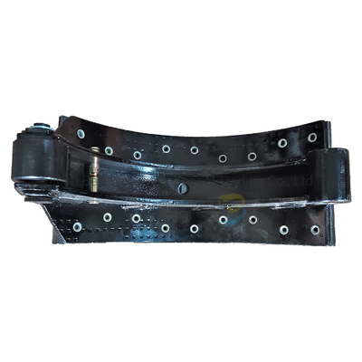 Dijamin Shacman depan sepatu rem Assy 81502010137 dengan lapisan rem dan kinerja