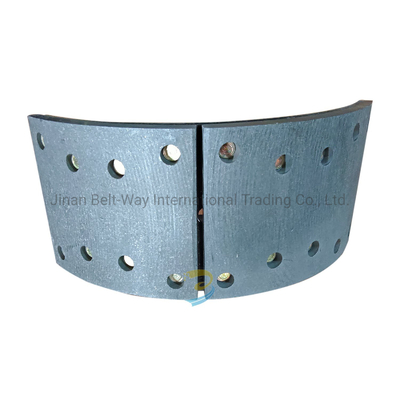 8 Lubang Pengaman Lining Bagian Sistem Rem Rem Rem untuk Truk Brake Shoe 81502010137