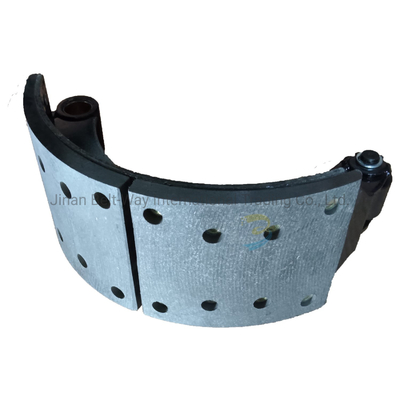 8 Lubang Pengaman Lining Bagian Sistem Rem Rem Rem untuk Truk Brake Shoe 81502010137