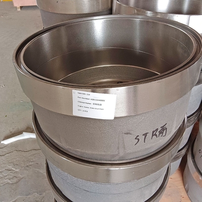 Bagian Sistem Listrik Sinotruk HOWO Truck Front Brake Drum AZ9112440001 dengan Roda