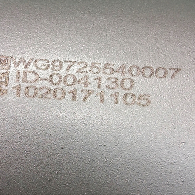 Wd615/Wd618/Wp10/Wp12 Mesin HOWO Bagian truk dump pipa pembuangan Wg9725540007