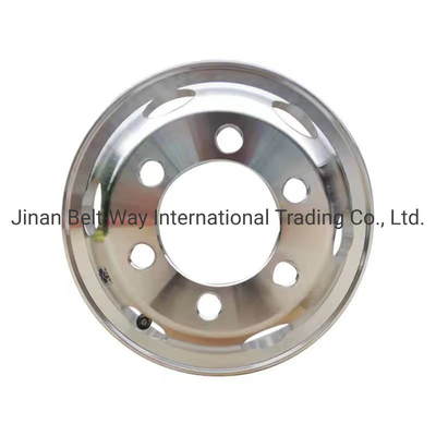 Custom Steel Heavy Duty Truck Wheel Rim dengan Sertifikasi ISO9001 dan Desain Khusus
