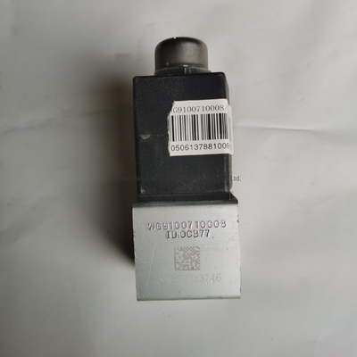 Wg9100710008 Nomor Bagian 100% Uji Standar Sinotruk HOWO Solenoid Valve Double Plug