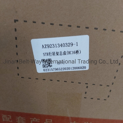 Sinotruk HOWO Truck Hc16 Axle Wheel Hub Reducer Az9231340329 Bagian Sistem Listrik