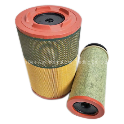Nomor Bagian Wg9725190102 Standar Sinotruk Wd615 Mesin Truk Filter Udara K2841