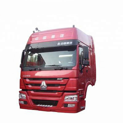 Kabin tinggi dan 2 tempat tidur Sinotruk HOWO asli 340 kabin di kontak untuk biaya pengiriman