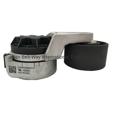 Custom Made HOWO Vg2600060313 Truck Belt Tensioner Pulley untuk Mesin Sinotruk Weichai