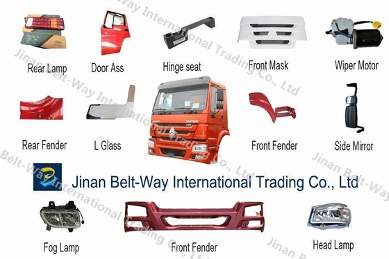 Sinotruk HOWO Down Mirror Ass Wg1662770010 Perlindungan Pembayaran untuk Transaksi B2B