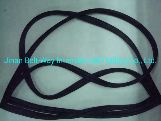 Sinotruk HOWO Truck Parts Windshield Sealing Rubber Wg1642710002 Standar Kompetitif