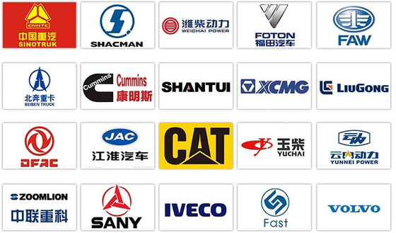 Bagian Sistem Transmisi Wg1642879231 Sun Visor untuk Sinotruk Shacman Foton FAW Truck