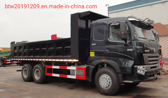 Gaya Angkat Depan 6X4 336 371 Tipper Sinotruck HOWO Dumper Truck dengan Kapasitas Tinggi