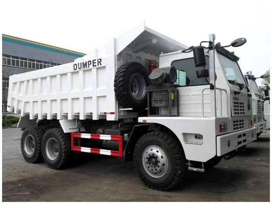 Desain Ban Radial Sinotruk 6X4 RC Truk Tipper 60ton Truk Dump Solusi yang sempurna