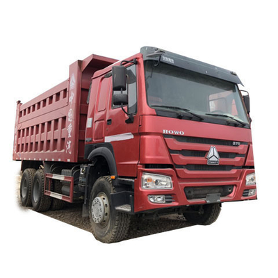 Pembayaran Aman untuk Sinotruk HOWO 375 6X4 Dump Tipper Truk Digunakan di Pasar Afrika