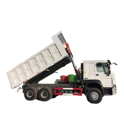6X4 Shacman dan HOWO Dump Truck 10 Roda Second Hand Tipper Truck dengan konfigurasi