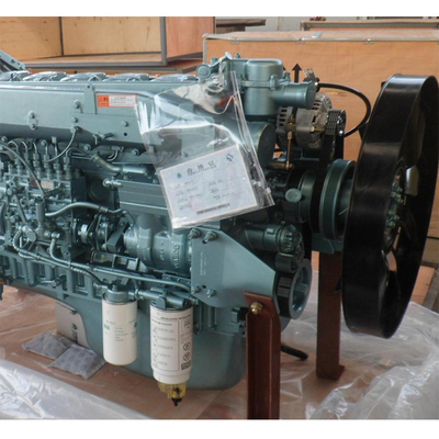 High Power Sinotruk HOWO Truk Mesin Diesel Berat bersih 850kg Silinder Arrangement Form W