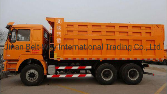 Truk kargo Cina digunakan Shacman Truk dump 6 * 4 dengan mesin Weichai 340HP 380HP 420HP