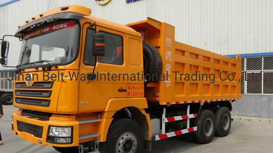 Truk kargo Cina digunakan Shacman Truk dump 6 * 4 dengan mesin Weichai 340HP 380HP 420HP