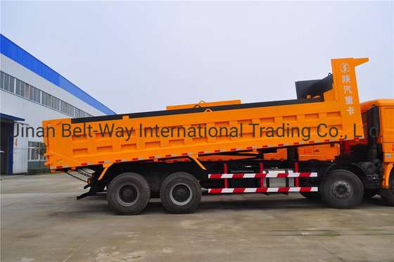 Truk kargo Cina digunakan Shacman Truk dump 6 * 4 dengan mesin Weichai 340HP 380HP 420HP