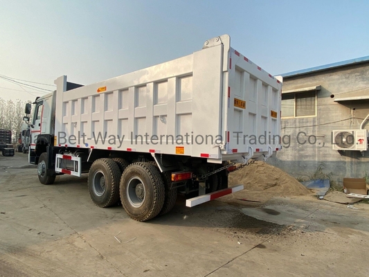 Jual Sinotruk HOWO 6X4 Dump Trucks dengan sertifikasi ban ISO dan 351-450hp tenaga kuda