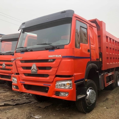 ISO bersertifikat 10 roda 6*4 Sinotruck HOWO Truk Pengeboran bekas 10 Truk Ban 30 Ton Tipper