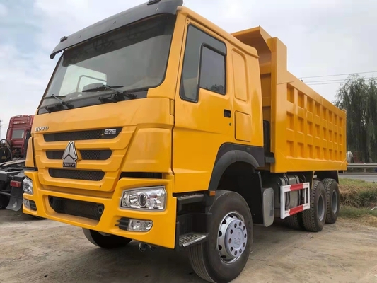 ISO bersertifikat 10 roda 6*4 Sinotruck HOWO Truk Pengeboran bekas 10 Truk Ban 30 Ton Tipper