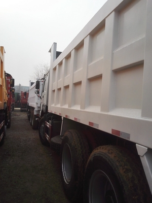 6×4 Penggerak Roda Sinotruk HOWO Shancman FAW Truk Dump Tipper dengan Kapasitas Beban Tinggi