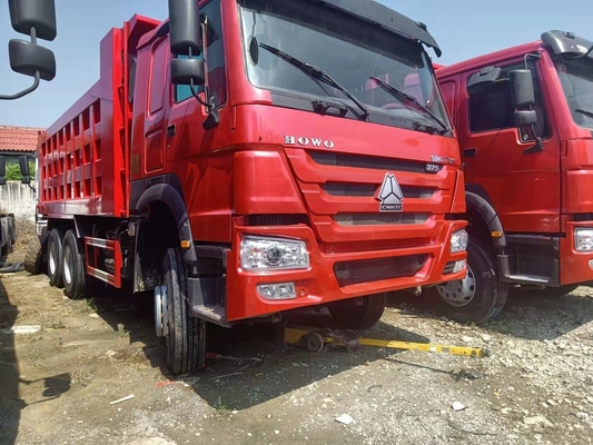 351-450hp Sinotruk HOWO 336-380HP Truk Tipper Dump dengan Kapasitas Mesin&gt; 8L