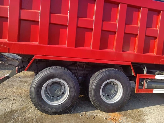 ISO bersertifikat digunakan Sinotruk Shacman HOWO 371 dump truck tipper dalam kondisi yang sangat baik