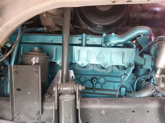 Desain ban tanpa tabung Sinotruk HOWO 336-380HP Truk dump dengan tenaga kuda 351-450hp