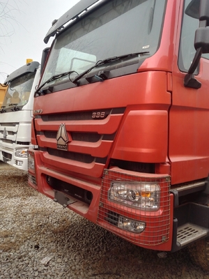 21-30t Kapasitas beban 351-450hp Kekuatan kuda 20 meter kubik Truk dump HOWO 6X4 Truk tipper