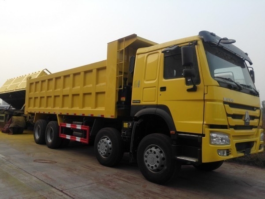 ISO bersertifikat 12 Wheeler LHD Sinotruk HOWO 8X4 RC Truck Tipper 60ton Dump Truck Dumper