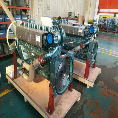 Sinotruk CNHTC HOWO Generator 6 Silinder Mesin Truk Diesel Wd615.47 untuk Dijual