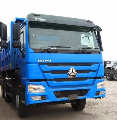 Truk berat bekas HOWO 6*4 8*4 Truk dump dump dengan kapasitas mesin> 8L