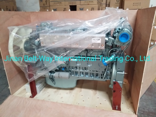 Standar Hitam Sinotruk HOWO Truck Bagian Wd615.47 Mesin Diesel Hw47070107