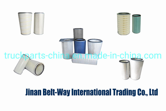 Bagian Truk Filter Udara untuk Shacman Sinotruk HOWO Dukungan USD Pembayaran dan 100% diuji