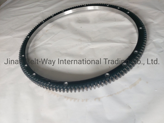 Bagian-bagian dari sistem kemudi Flywheel Ring Gear 612600020208 untuk Sinotruk HOWO Truck Engine